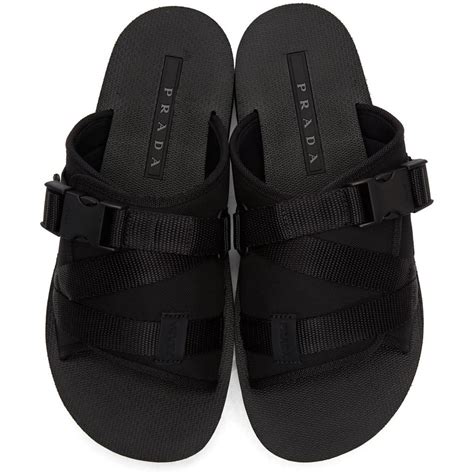 mens prada sliders